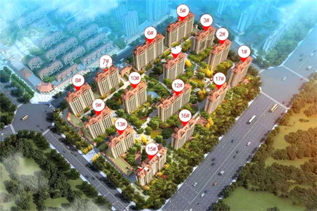 密州金东世纪城3室2厅2卫93万152m2精装修出售